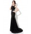 Formal Evening Dress Sheath / Column Bateau Floor-length / Chapel Train with  