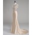 TS Couture? Formal Evening Dress Trumpet / Mermaid Scoop Court Train Polyester with Beading  