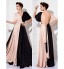 TS Couture? Prom / Formal Evening / Military Ball Dress - Color Block Plus Size / Petite Sheath / Column Floor-length Knit with  