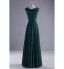 TS Couture? Formal Evening Dress Ball Gown Scoop Floor-length Chiffon / Lace / Charmeuse with Beading / Lace / Pearl Detailing / Ruffles / Sash   