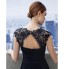 TS Couture? Formal Evening / Black Tie Gala Dress A-line Bateau Floor-length Georgette with Draping / Lace  