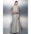 TS Couture? Prom / Formal Evening / Black Tie Gala Dress Plus Size / Petite A-line Jewel Floor-length Chiffon with Beading / Sequins  