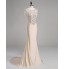 TS Couture? Formal Evening Dress Trumpet / Mermaid Scoop Court Train Polyester with Beading  