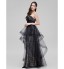 TS Couture? Formal Evening Dress A-line Sweetheart Floor-length Lace with Lace / Criss Cross  