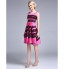 TS Couture? Dress A-line Square Knee-length Satin with Lace  