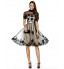 TS Couture? Cocktail Party / Company Party Dress A-line High Neck Knee-length Tulle with Appliques / Lace  