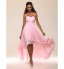 TS Couture? Prom / Formal Evening Dress - Open Back Plus Size / Petite A-line / Princess Strapless / Sweetheart Floor-length / Asymmetrical Chiffon  