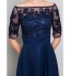 TS Couture? Formal Evening / Military Ball Dress - See Through Plus Size / Petite Sheath / Column Off-the-shoulder Floor-length  