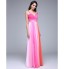 TS Couture? Formal Evening Dress Sheath / Column Spaghetti Straps Floor-length Chiffon with Side Draping  