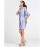 TS Couture? Cocktail Party / Wedding Party Dress - Short Plus Size / Petite Sheath / Column One Shoulder Knee-length Chiffon with Side Draping   