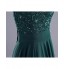 TS Couture? Formal Evening Dress Ball Gown Scoop Floor-length Chiffon / Lace / Charmeuse with Beading / Lace / Pearl Detailing / Ruffles / Sash   