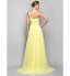 TS Couture? Prom / Formal Evening / Military Ball Dress - Open Back Plus Size / Petite Sheath / Column One Shoulder Sweep / Brush Train Georgette  