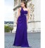 TS Couture? Formal Evening / Military Ball Dress - Sexy Plus Size / Petite Sheath / Column One Shoulder Floor-length / Watteau Train Chiffon   