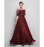 TS Couture? Formal Evening / Military Ball Dress - See Through Plus Size / Petite Sheath / Column Off-the-shoulder Floor-length  