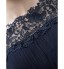 TS Couture? Formal Evening / Black Tie Gala Dress A-line Bateau Floor-length Georgette with Draping / Lace  