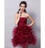 TS Couture? Cocktail Party Dress Plus Size / Petite Ball Gown Strapless Short / Mini Tulle with Ruffles / Criss Cross / Ruching  