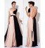 TS Couture? Prom / Formal Evening / Military Ball Dress - Color Block Plus Size / Petite Sheath / Column Floor-length Knit with  