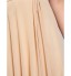 TS Couture? Formal Evening / Military Ball Dress Plus Size / Petite Sheath / Column V-neck Floor-length Chiffon with Appliques / Criss Cross  