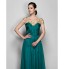 TS Couture? Formal Evening / Military Ball Dress - Elegant Plus Size / Petite A-line Bateau Floor-length Chiffon with Lace / Criss Cross  