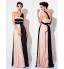 TS Couture? Prom / Formal Evening / Military Ball Dress - Color Block Plus Size / Petite Sheath / Column Floor-length Knit with  