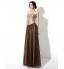 Formal Evening Dress A-line Sweetheart Floor-length with Beading  