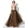 Formal Evening Dress A-line Sweetheart Floor-length with Beading  