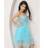 Cocktail Party Dress A-line Sweetheart Knee-length with Beading  