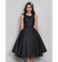 TS Couture? Cocktail Party / Homecoming / Company Party Dress - 1950s / Vintage Inspired Plus Size / Petite A-line Cowl Knee-length Taffeta  