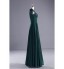 TS Couture? Formal Evening Dress Ball Gown Scoop Floor-length Chiffon / Lace / Charmeuse with Beading / Lace / Pearl Detailing / Ruffles / Sash   