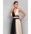 TS Couture? Formal Evening / Military Ball Dress - Beautiful Back / Color Block / Vintage Inspired Plus Size / Petite A-line / Princess V-neck  