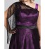 TS Couture? Cocktail Party / Homecoming / Holiday Dress - Elegant Plus Size / Petite A-line Tea-length Lace / Stretch Satin withLace / Sash / Ribbon  