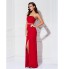 Prom / Formal Evening / Military Ball Dress - Sexy / Open Back / Elegant Sheath / Column Strapless Floor-length Jersey with Split Front  