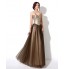 Formal Evening Dress A-line Sweetheart Floor-length with Beading  