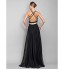 TS Couture? Formal Evening / Military Ball Dress - Beautiful Back / Color Block / Vintage Inspired Plus Size / Petite A-line / Princess V-neck  