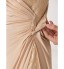 TS Couture? Prom / Formal Evening / Military Ball Dress Plus Size / Petite Sheath / Column Bateau Floor-length Lace / Jersey with Side Draping  