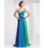 TS Couture? Prom / Formal Evening / Military Ball Dress - Color Gradient Plus Size / Petite A-line Strapless / Sweetheart Floor-length Chiffon  