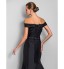 TS Couture? Formal Evening / Black Tie Gala Dress - Open Back Plus Size / Petite Trumpet / Mermaid Off-the-shoulder Sweep / Brush Train Taffeta with  